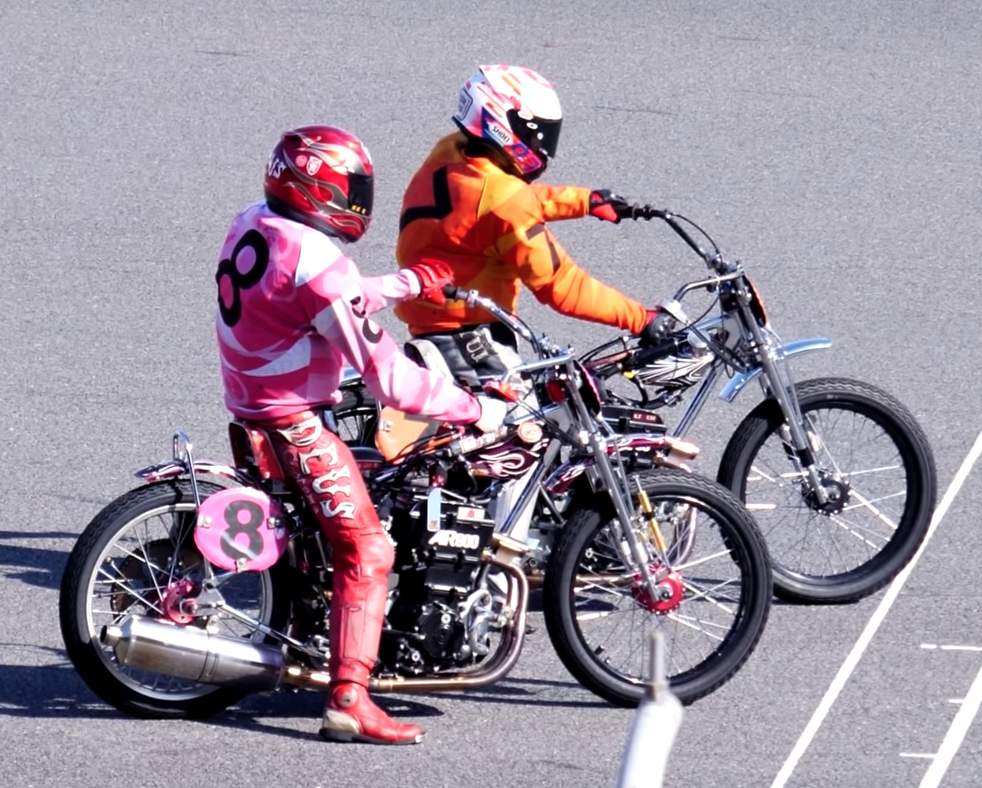 Japanese store bike racing